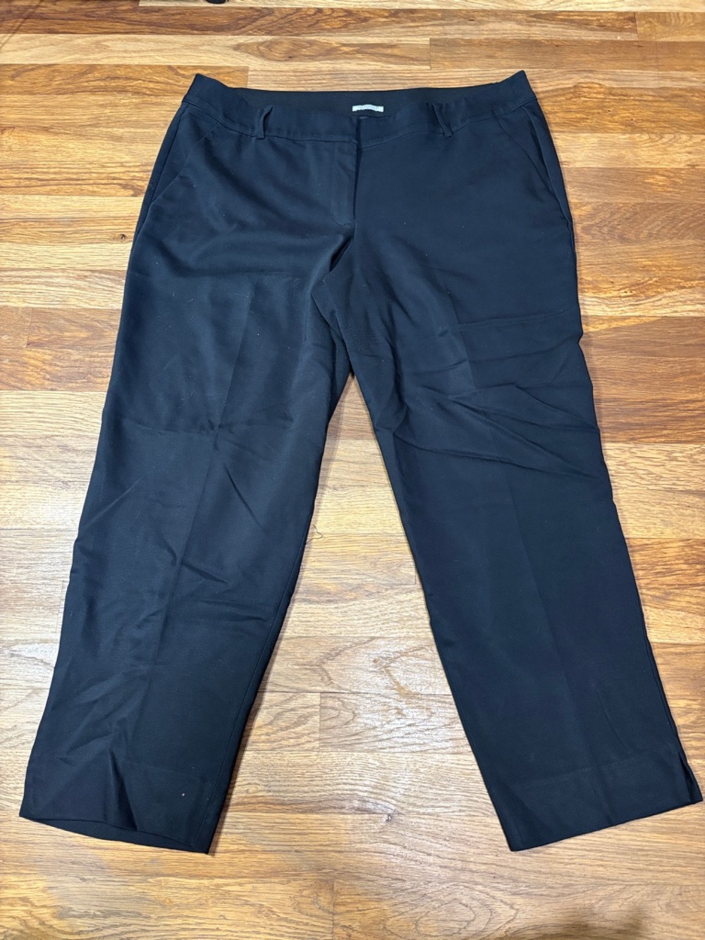 LANE BRYANT the modernist collection black dress pants